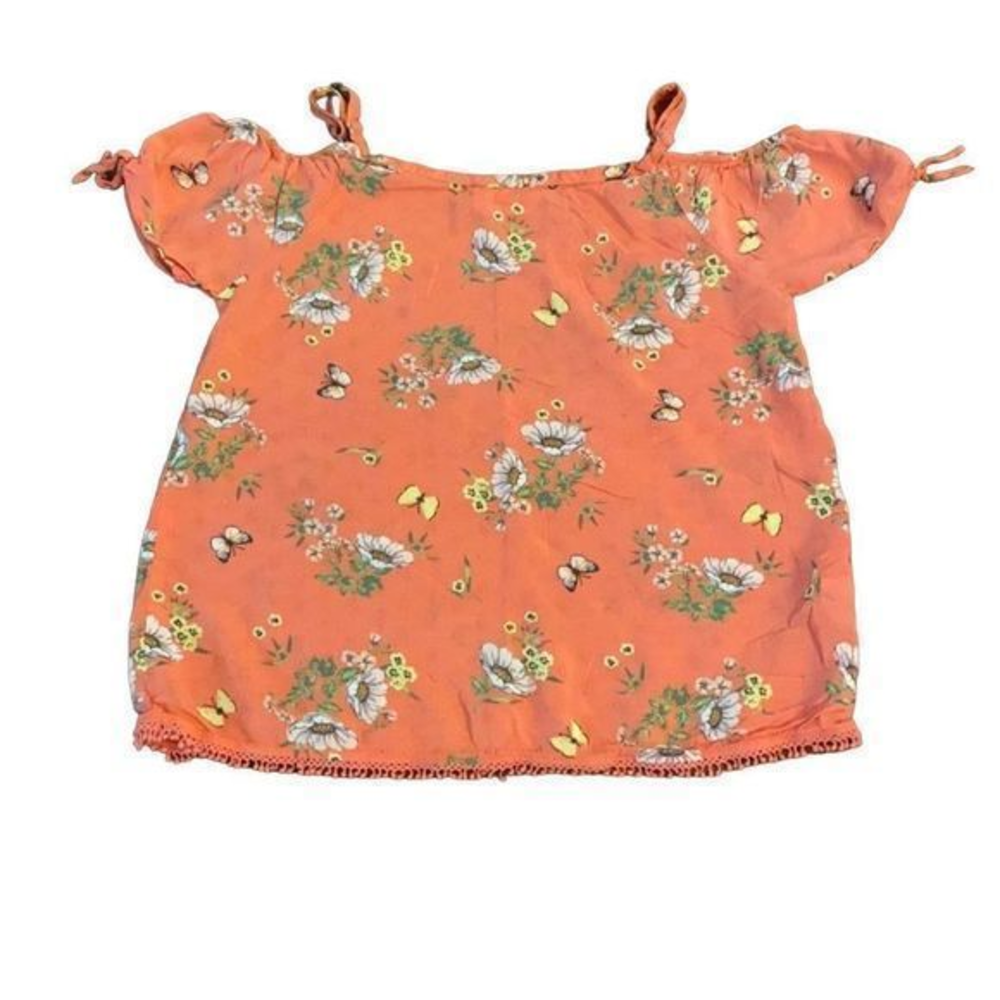 Place, Girls coral colored summer top
